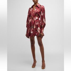 ZIMMERMANN
Luminosity Floral Shirt Dress  (ZIMMERMANN SIZE 0- US 2/4)